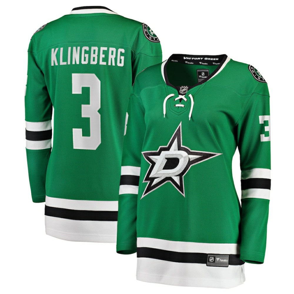 John Klingberg Dallas Stars Fanatics Women's Breakaway Player Jersey - Kelly Green - NHL 3091735