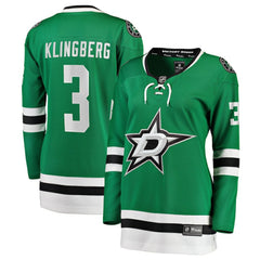 John Klingberg Dallas Stars Fanatics Women's Breakaway Player Jersey - Kelly Green - NHL 3091735