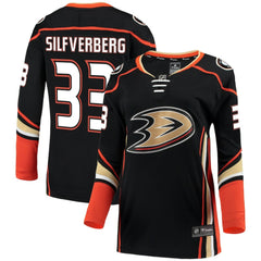 Jakob Silfverberg Anaheim Ducks Fanatics Women's Breakaway Jersey - Black - NHL 3094362