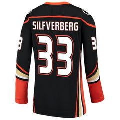 Jakob Silfverberg Anaheim Ducks Fanatics Women's Breakaway Jersey - Black - NHL 3094362