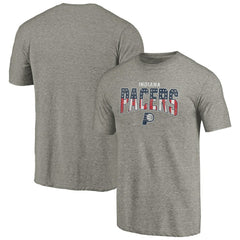 Indiana Pacers Freedom Tri-Blend T-Shirt Gray