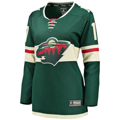 Marcus Foligno Minnesota Wild Fanatics Women's Breakaway Player Jersey - Green - NHL 3096399