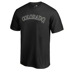 Colorado Rockies Armed Forces Wordmark T-Shirt - Black - MLB Online