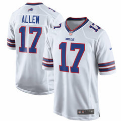 Nike Josh Allen Buffalo Bills Game Player Jersey White