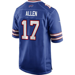 Nike Josh Allen Buffalo Bills Youth Game Jersey Royal