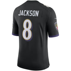 Nike Lamar Jackson Baltimore Ravens Speed Machine Limited Jersey Black