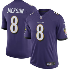 Nike Lamar Jackson Baltimore Ravens Speed Machine Limited Jersey Purple