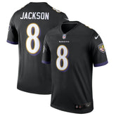 Nike Lamar Jackson Baltimore Ravens Legend Player Performance Top Black