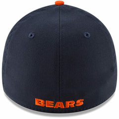 Chicago Bears New Era Team Classic Two-Tone 39THIRTY Flex Hat Navy/Orange