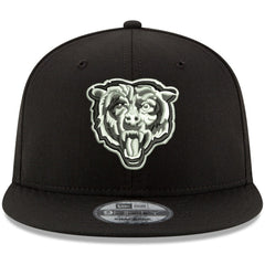 Chicago Bears New Era B-Dub 9FIFTY Adjustable Hat Black