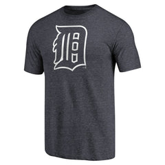 Detroit Tigers Cooperstown Collection Forbes Tri-Blend T-Shirt - Heathered Navy - MLB Lifestyle