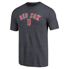 Boston Red Sox Vintage Cooperstown Collection Wahconah Tri-Blend T-Shirt - Navy - MLB Lifestyle