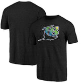 Tampa Bay Rays Vintage Cooperstown Collection Wahconah Tri-Blend T-Shirt - Black - MLB Online