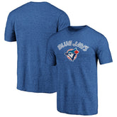 Toronto Blue Jays Vintage Cooperstown Collection Wahconah Tri-Blend T-Shirt - Royal - MLB Online