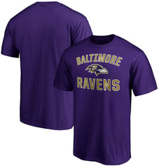 Baltimore Ravens Victory Arch T-Shirt Purple