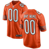 Nike Chicago Bears Youth Alternate Custom Game Jersey Orange