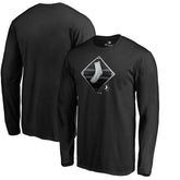 Chicago White Sox Midnight Mascot Long Sleeve T-Shirt - Black - MLB on Sale