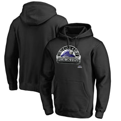 Colorado Rockies Midnight Mascot Pullover Hoodie - Black - MLB on Sale