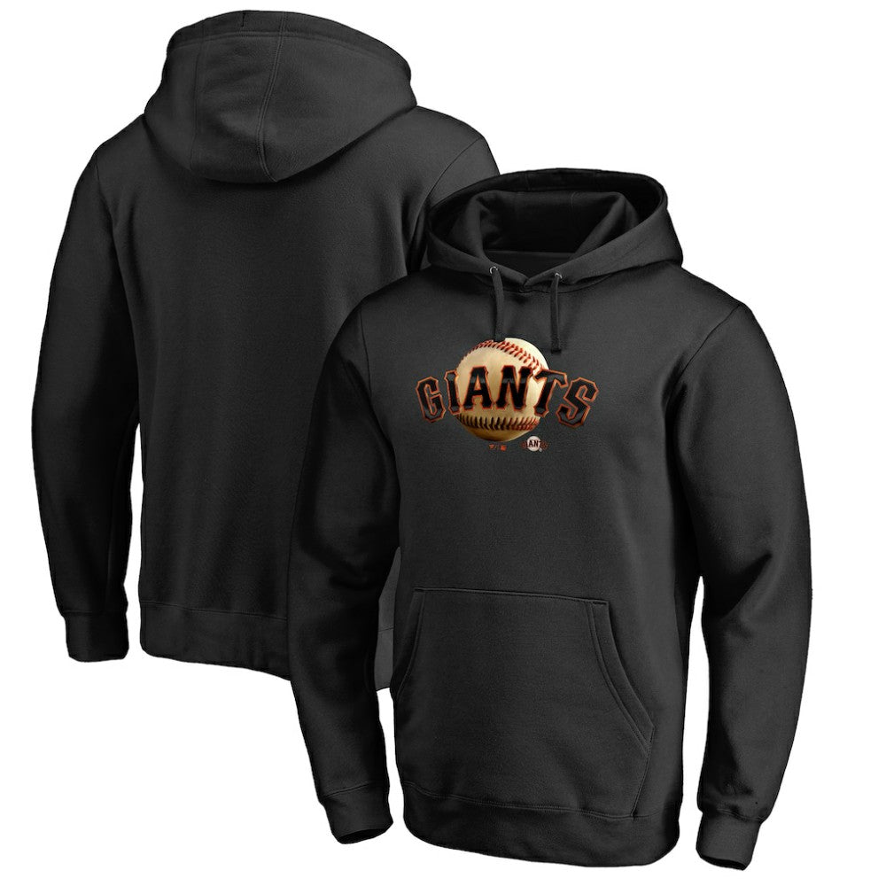 San Francisco Giants Midnight Mascot Pullover Hoodie - Black - MLB Discount