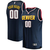 Denver Nuggets Youth Fast Break Custom Replica Jersey Navy for sale Icon Edition | Fanatics Near Me