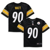 Nike T.J. Watt Pittsburgh Steelers Preschool Game Jersey Black