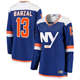 Mathew Barzal New York Islanders Fanatics Women's Alternate Breakaway Jersey - Blue - NHL 3253548