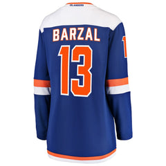 Mathew Barzal New York Islanders Fanatics Women's Alternate Breakaway Jersey - Blue - NHL 3253548