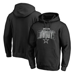 Dallas Cowboys Arch Smoke Pullover Hoodie Black