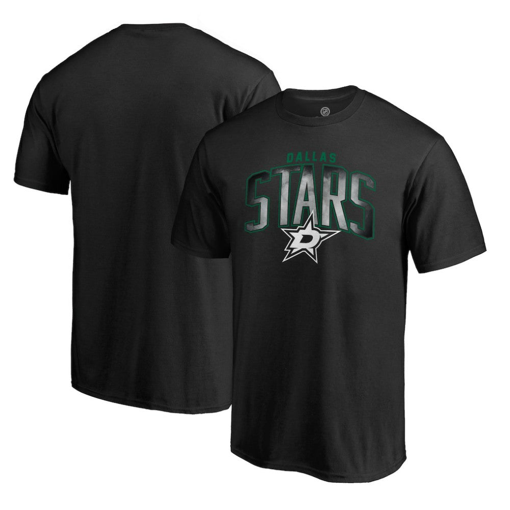 Dallas Stars Arch Smoke T-Shirt - Black - NHL 3255490