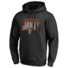 San Francisco Giants Arch Smoke Pullover Hoodie - Black - MLB Lifestyle