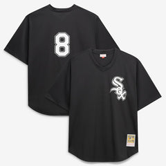 Bo Jackson Chicago White Sox Mitchell & Ness Cooperstown Collection Big & Tall Mesh Batting Practice Jersey - Black - Mitchell & Ness Discount