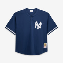 Mariano Rivera New York Yankees Mitchell & Ness Cooperstown Collection Big & Tall Mesh Batting Practice Jersey - Navy - New Era Lifestyle