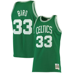 Larry Bird Boston Celtics 1985/86 Big & Tall Hardwood Classics Swingman Jersey Kelly Green | Mitchell & Ness Lifestyle