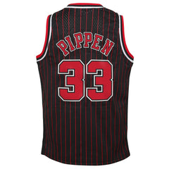Scottie Pippen Chicago Bulls Big & Tall Hardwood Classics Swingman Jersey for sale Black | Mitchell & Ness US