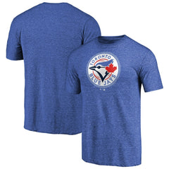 Toronto Blue Jays Team Wordmark Tri-Blend T-Shirt - Royal - MLB Online