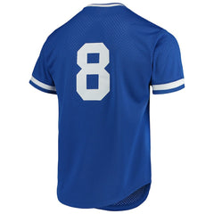 Andre Dawson Chicago Cubs Mitchell & Ness Authentic Batting Practice Jersey - Royal - Mitchell & Ness on Sale