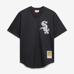 Bo Jackson Chicago White Sox Mitchell & Ness Youth Cooperstown Collection Mesh Batting Practice Jersey - Black - Mitchell & Ness Lifestyle