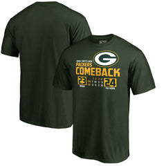 Green Bay Packers The Comeback T-Shirt Green