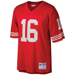 Mitchell & Ness Joe Montana San Francisco 49ers Big & Tall 1990 Retired Player Replica Jersey Scarlet