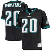 Mitchell & Ness Brian Dawkins Philadelphia Eagles Big & Tall 2004 Retired Player Replica Jersey Black