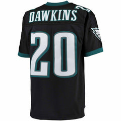 Mitchell & Ness Brian Dawkins Philadelphia Eagles Big & Tall 2004 Retired Player Replica Jersey Black