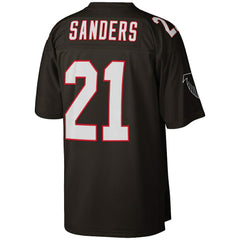 Mitchell & Ness Deion Sanders Atlanta Falcons Big & Tall 1992 Retired Player Replica Jersey Black