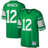 Mitchell & Ness Joe Namath New York Jets Big & Tall 1968 Retired Player Replica Jersey Green