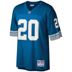 Mitchell & Ness Barry Sanders Detroit Lions Big & Tall 1996 Retired Player Replica Jersey Blue