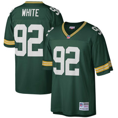 Mitchell & Ness Reggie White Green Bay Packers Big & Tall 1996 Retired Player Replica Jersey Green