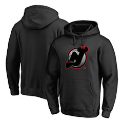 New Jersey Devils Core Smoke Pullover Hoodie - Black - NHL 3305784