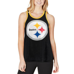 Pittsburgh Steelers G-III 4Her by Carl Banks Women's Tater Tank Top Black