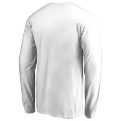 San Francisco 49ers Throwback Logo Long Sleeve T-shirt White