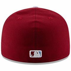 Philadelphia Phillies New Era Alternate 2 Authentic Collection On-Field 59FIFTY Fitted Hat - Maroon - New Era Online