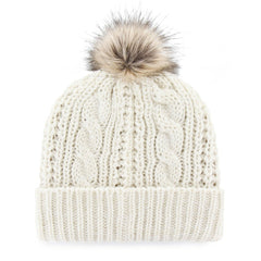 47 brand San Francisco 49ers '47 Women's Meeko Cuffed Knit Hat With Pom White